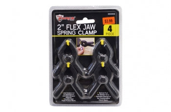 Nylon Spring Clamps (4pc) 2"