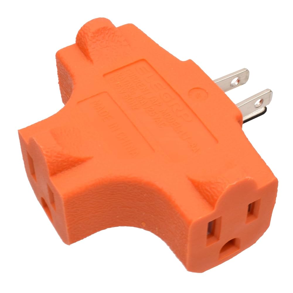 T-Shaped Outlet Tap Adapter Heavy Duty