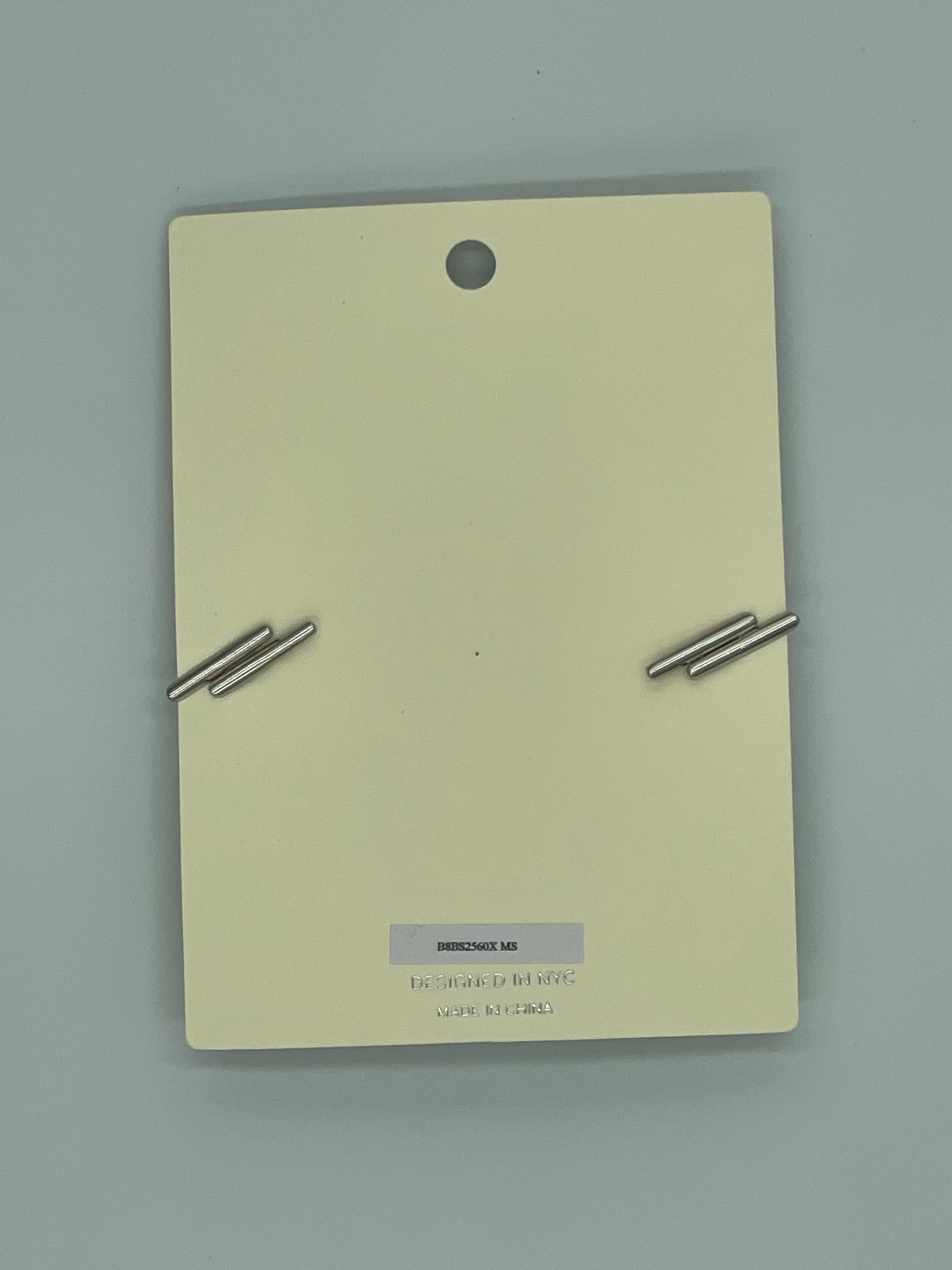 Silver-toned Bangles 2pc