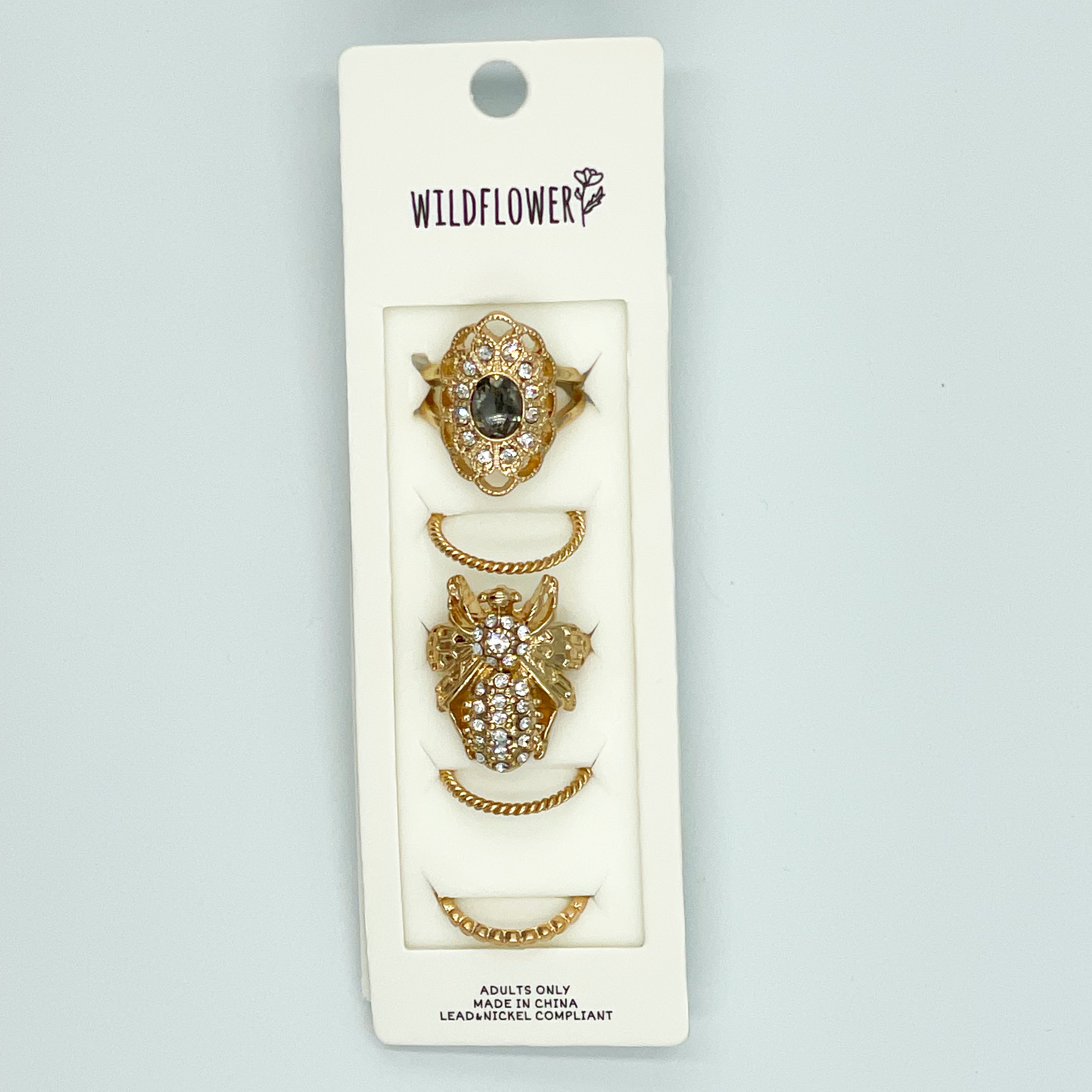 5pc Ring Set