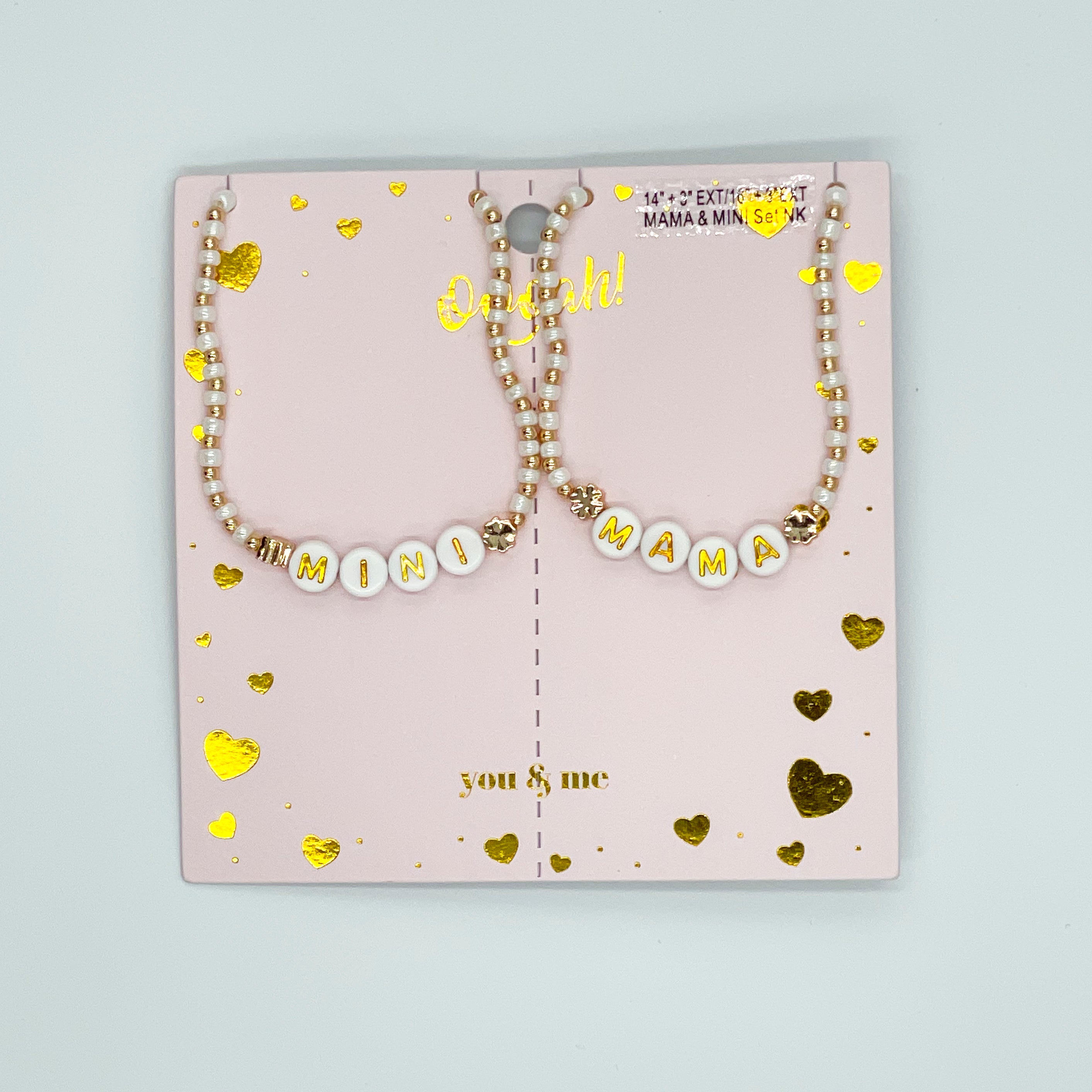 Mama and Mini Bracelet Set
