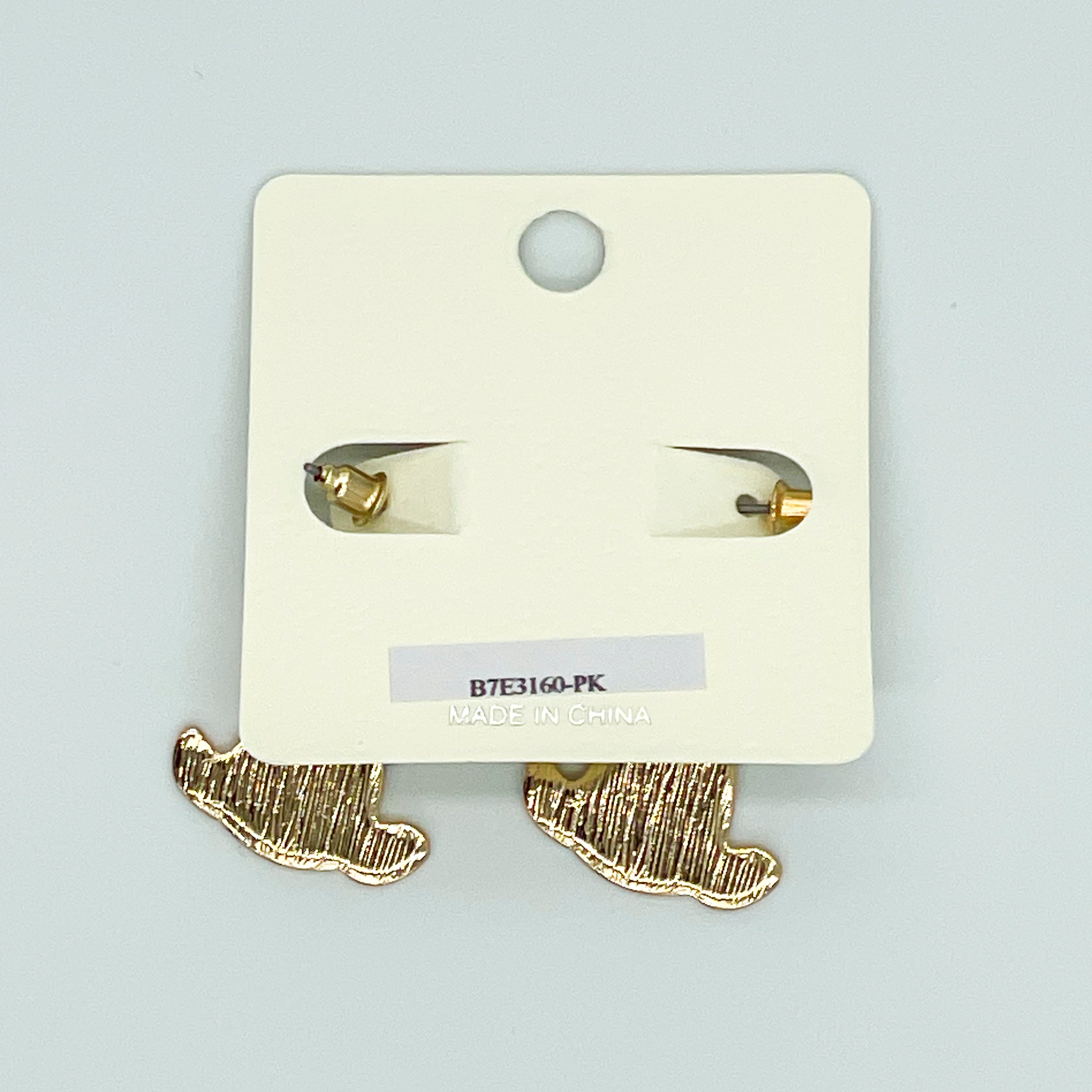 Pink Cowgirl Hat Earrings
