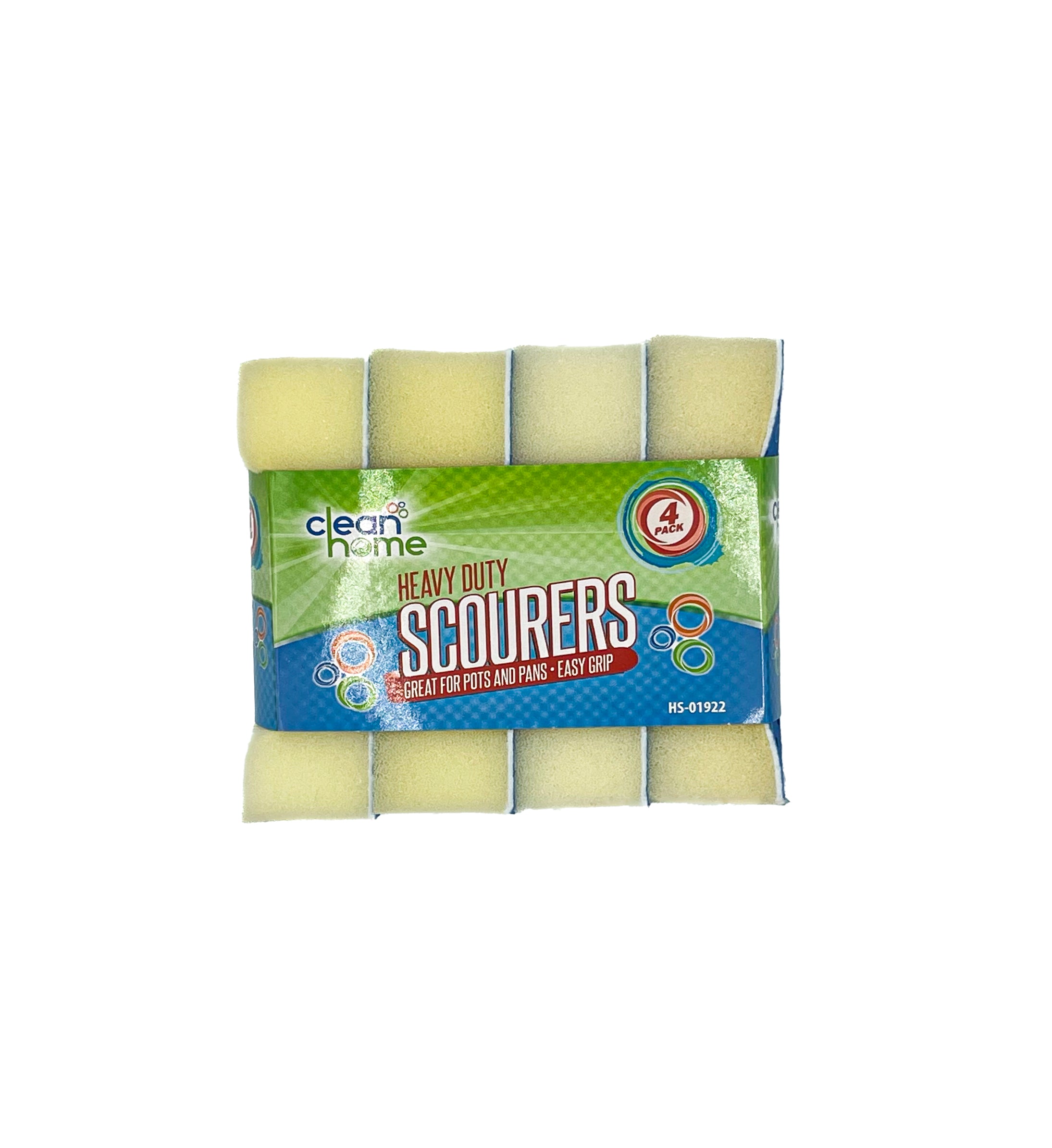 Scourers Sponge Heavy Duty 4pc