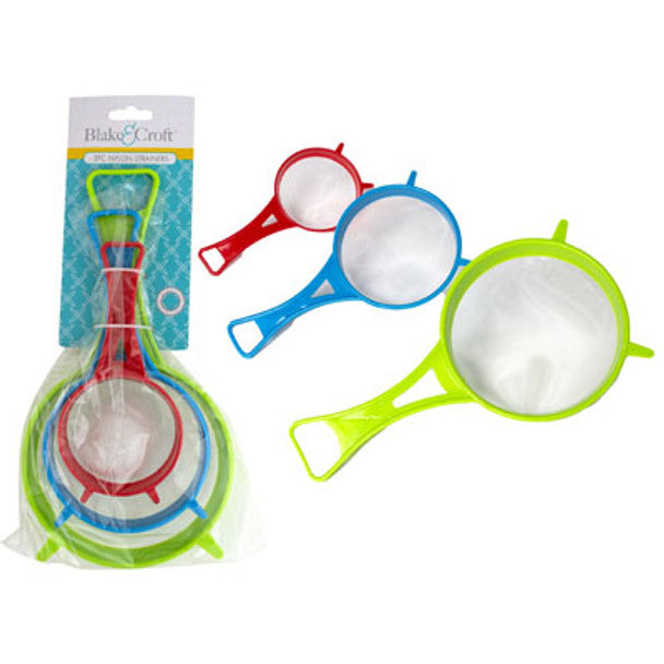 Nylon Strainer w/Plastic Handle