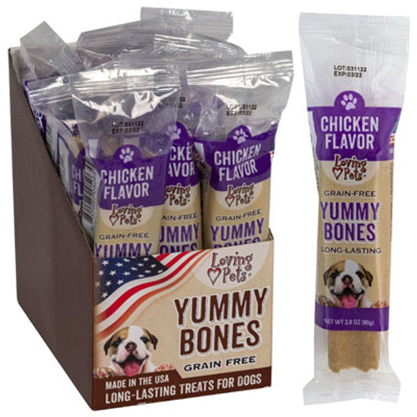 Dog Treats Chicken Flavor 2.8oz