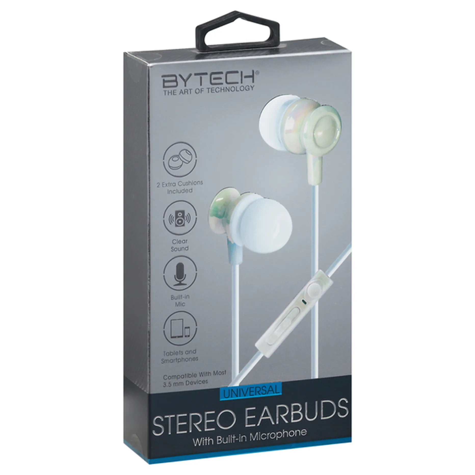 Spotted Wired Earbuds w/Mic-AC