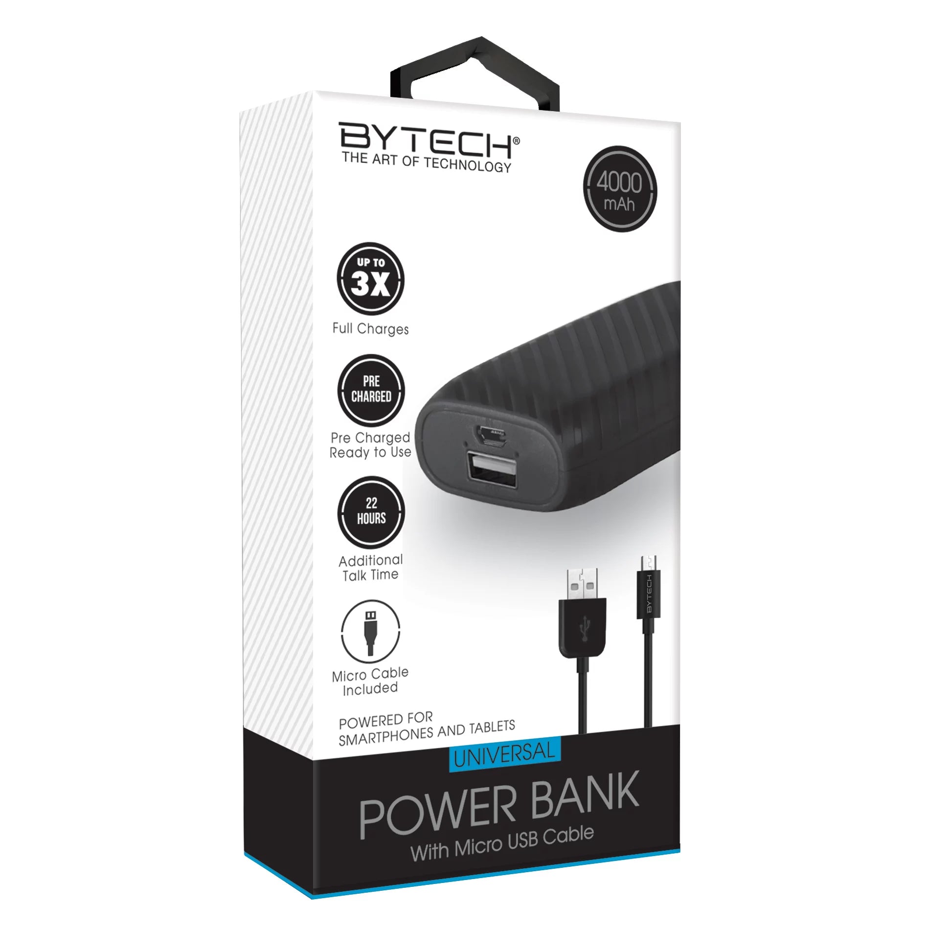 Bytech 4000mah Power Bank