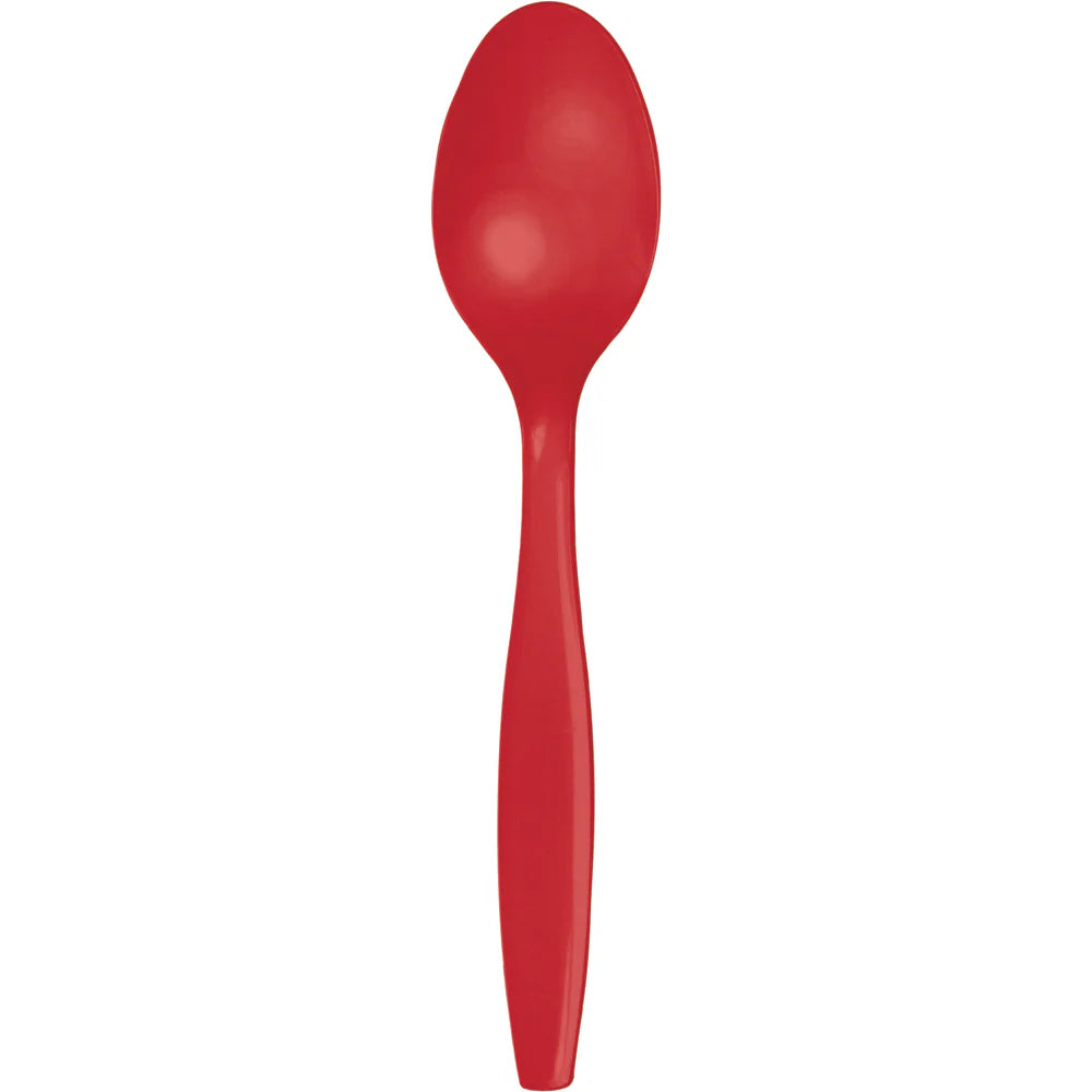 Classic Red Spoons 24ct