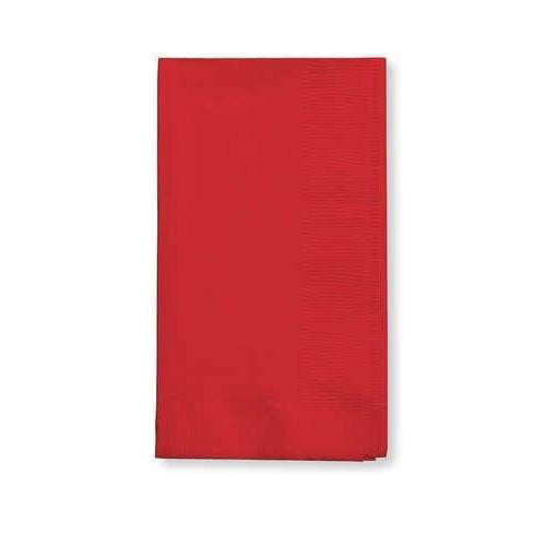 Classic Red Guest Towels (16ct - 3 ply) (12 7/8"x16")