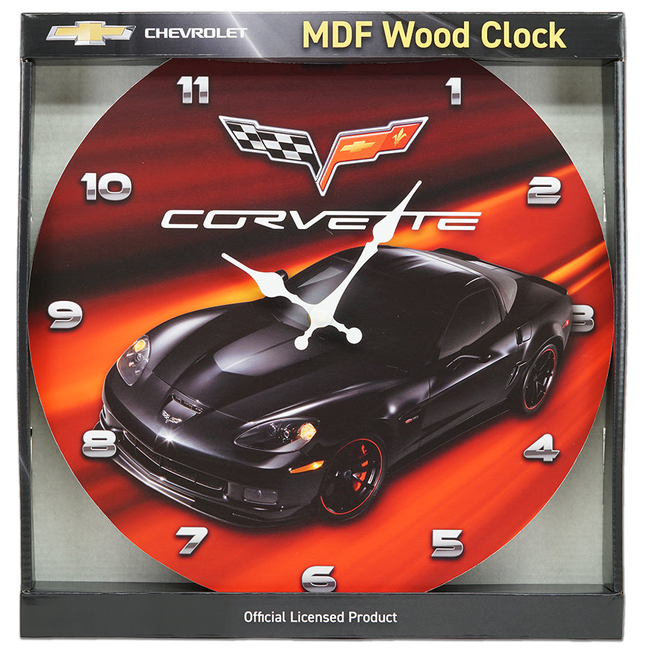 Corvette Wood Clock