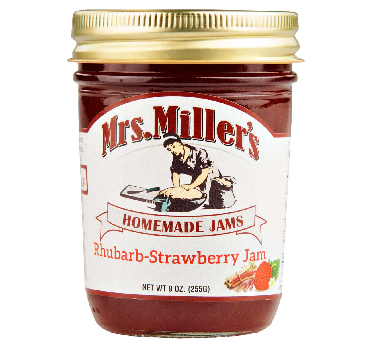 Rhubarb Strawberry Jam 9oz