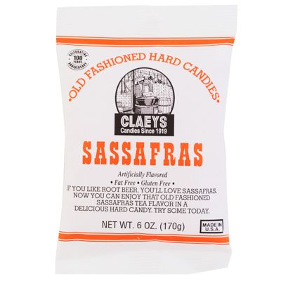 Claeys Sassafras Hard Candy