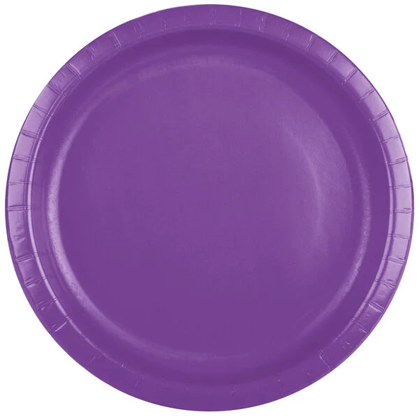 Amethyst Heavy Duty Plastic Plate (20ct - 10.25in)