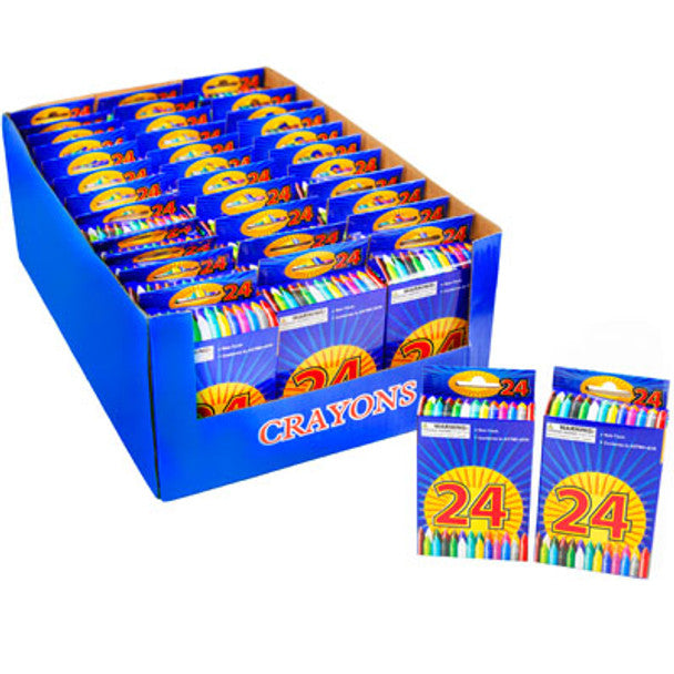 Crayons Wax 24ct