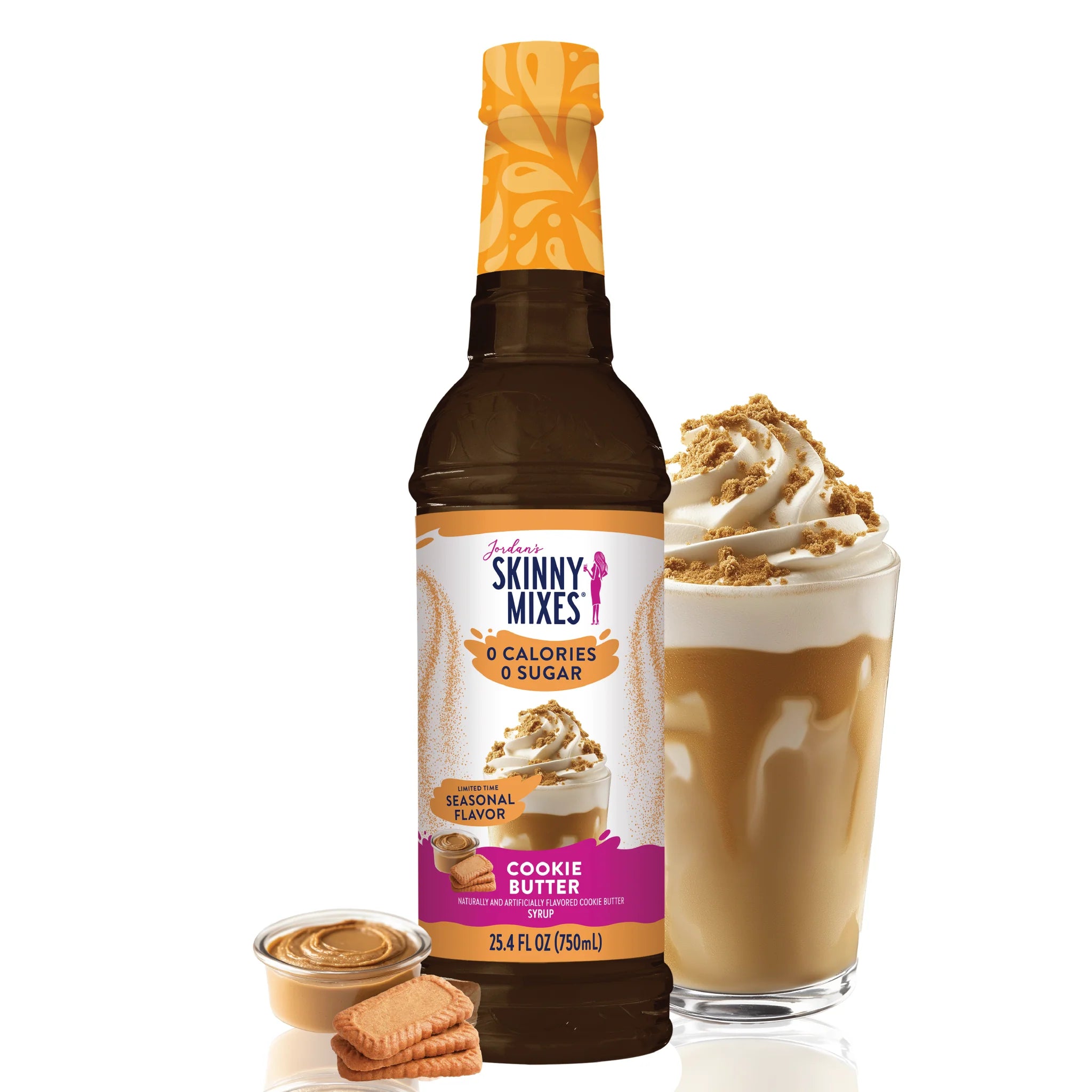 Jordans Skinny Syrup Cookie Butter 25.4oz