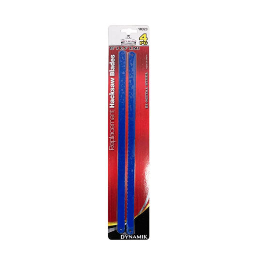 4pc Hacksaw Blade Pack