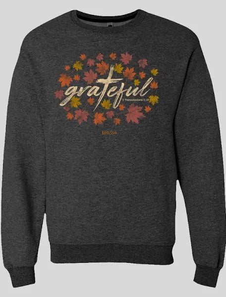 Adult Sweatshirt Grateful Medium