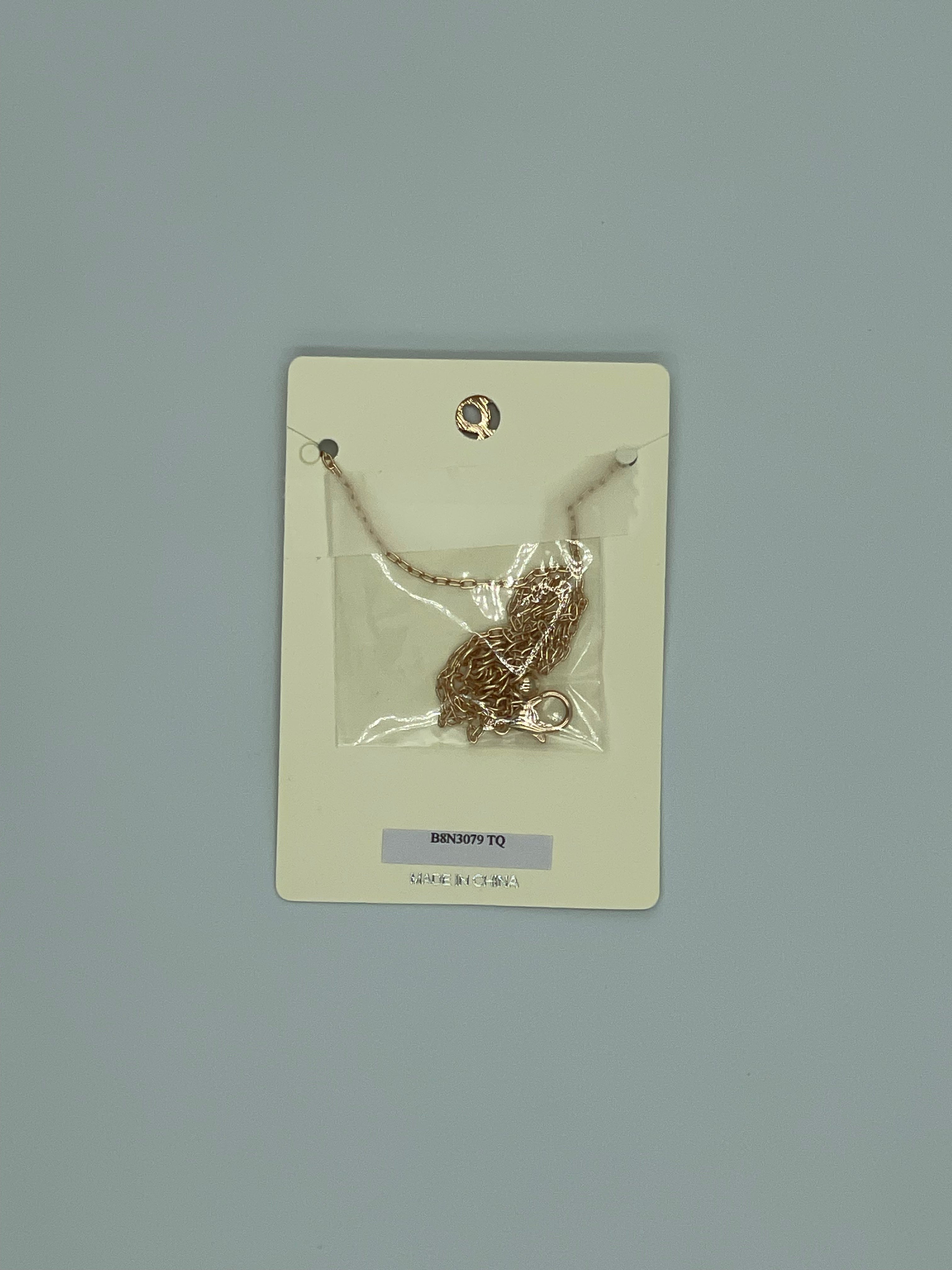 Boy Mom Black Goldtone Necklace