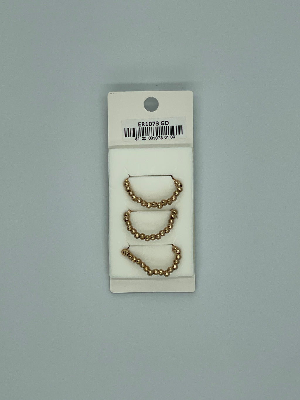 Goldtone Cat Theme Stretch Rings 3pc
