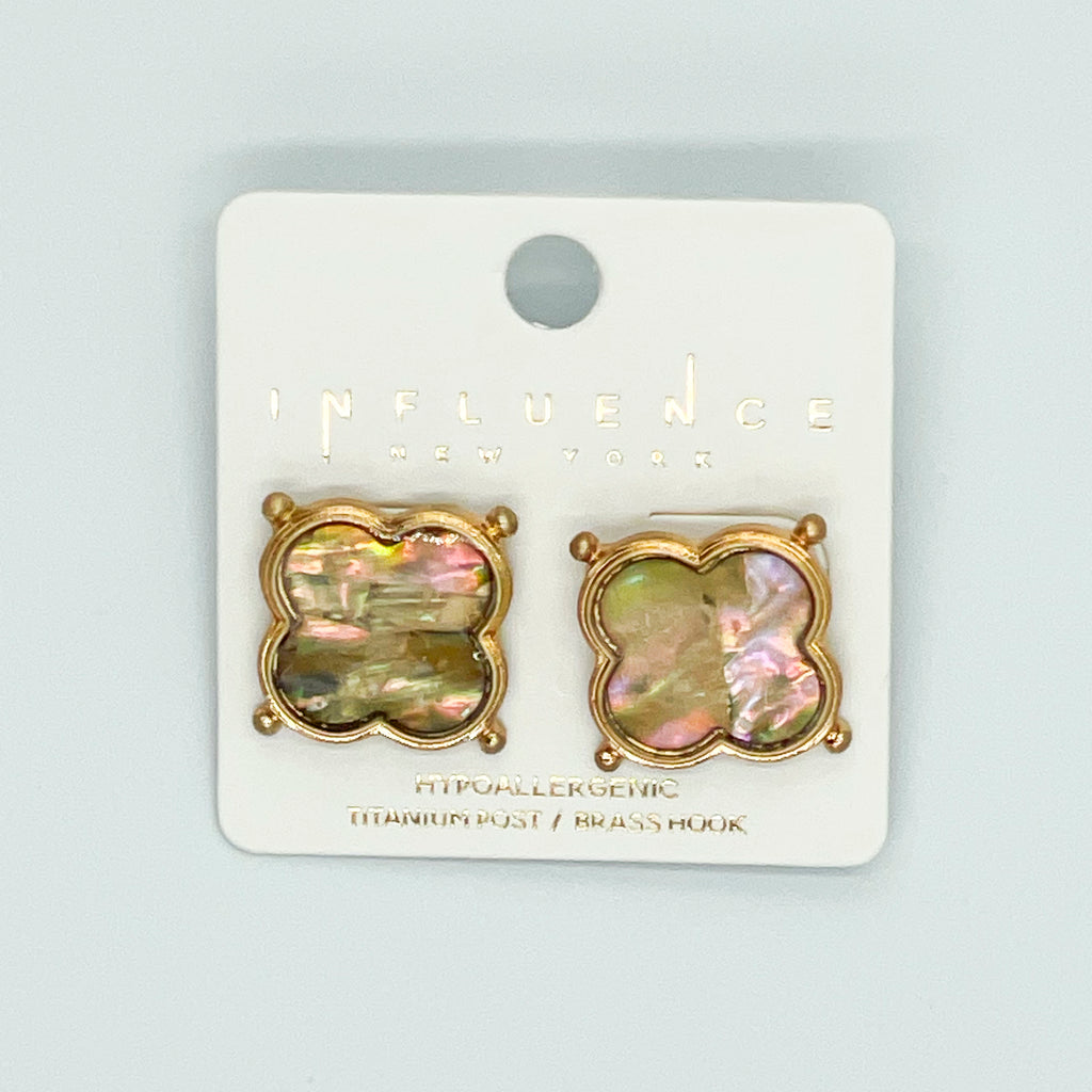Influence New York Brass Earring