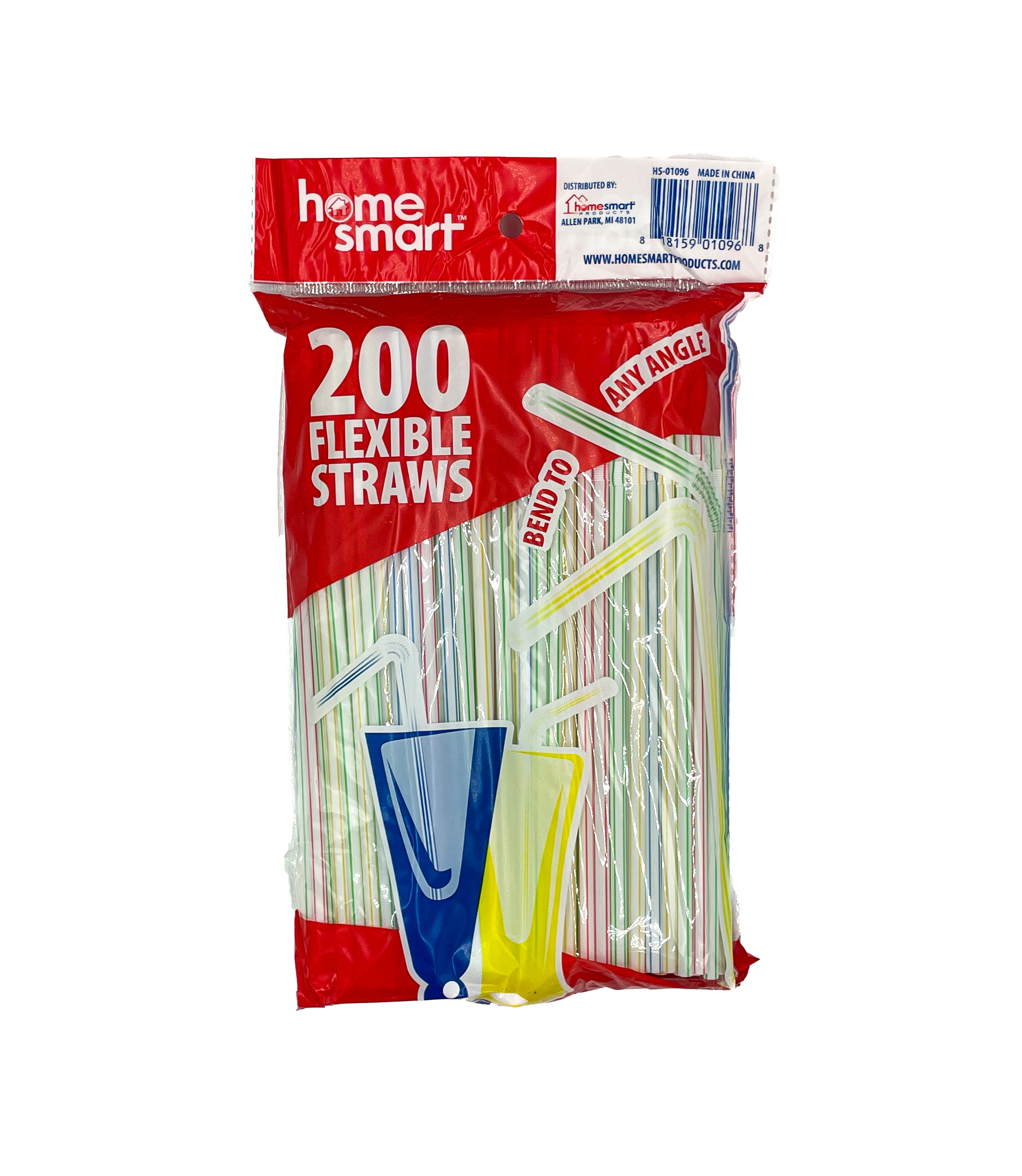 200 PK Plastic Straws