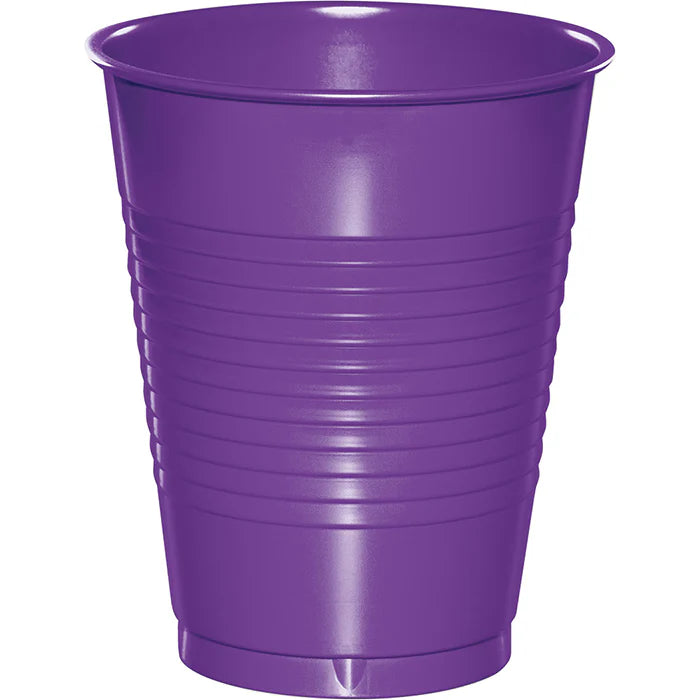 Amethyst Plastic Cups (16oz - 20ct)