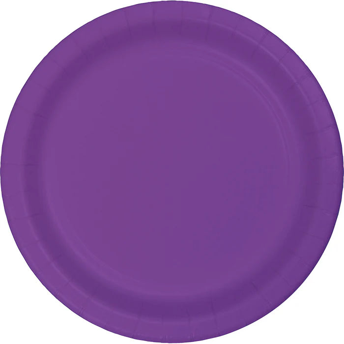 Amethyst Plates (24ct - 8 3/4")