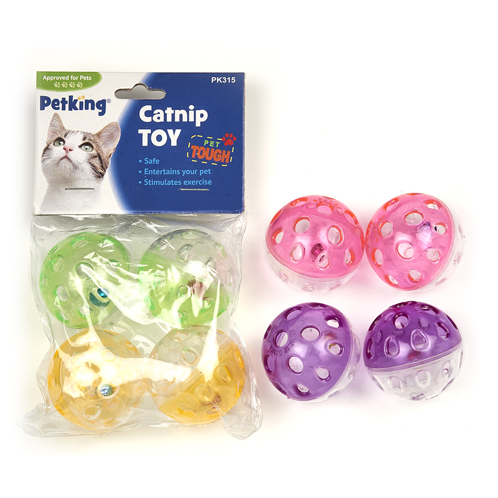 Cat Toy 4ct Balls